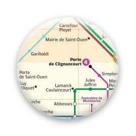 Métro - Porte de clignancourt