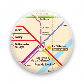 Métro - La Défense