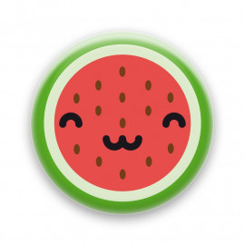 Kawaii pastèque tranchée