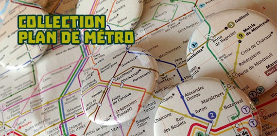 Collection plan de métro